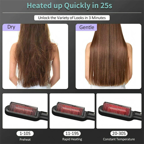 2-in-1 Hair Straightener & Curler