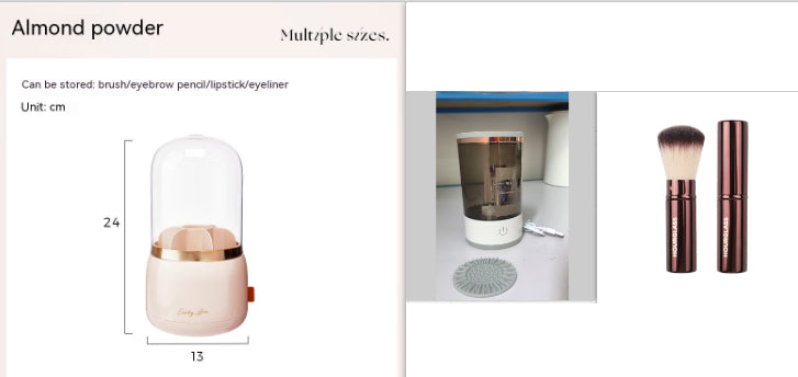 Electric Makeup Brush Cleaner — Deep Clean Every Brush in 30 Seconds