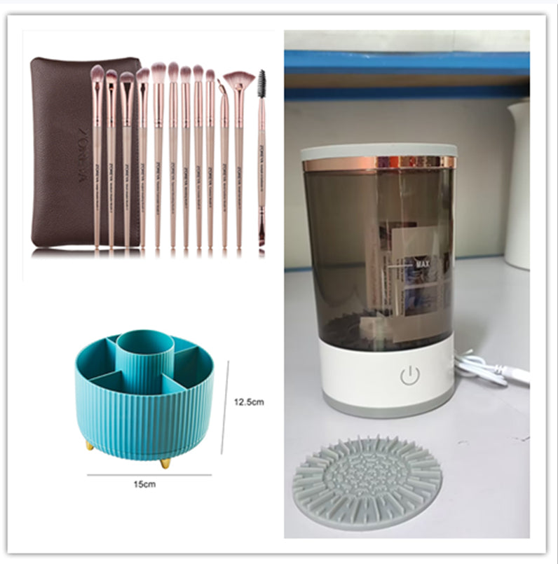 Electric Makeup Brush Cleaner — Deep Clean Every Brush in 30 Seconds