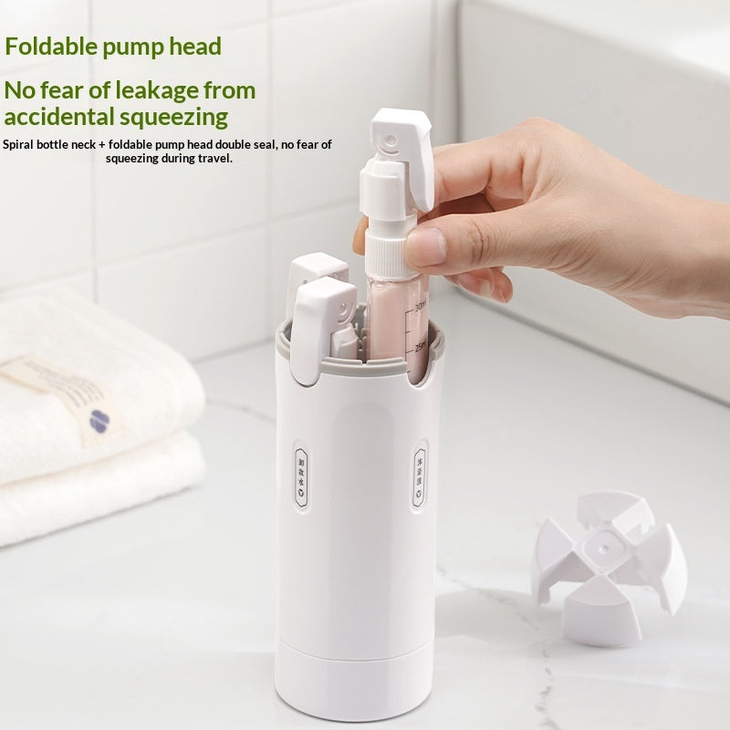 4-in-1 Leak-Proof Travel Dispenser Set