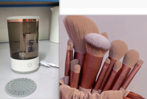 Electric Makeup Brush Cleaner — Deep Clean Every Brush in 30 Seconds