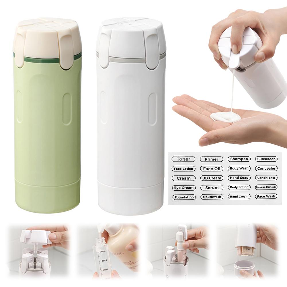 4-in-1 Leak-Proof Travel Dispenser Set