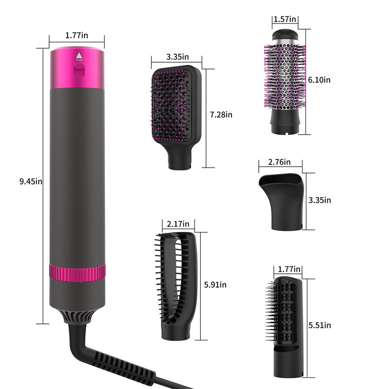 5-in-1 Hair Dryer Brush Set
