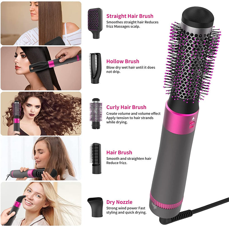 5-in-1 Hair Dryer Brush Set